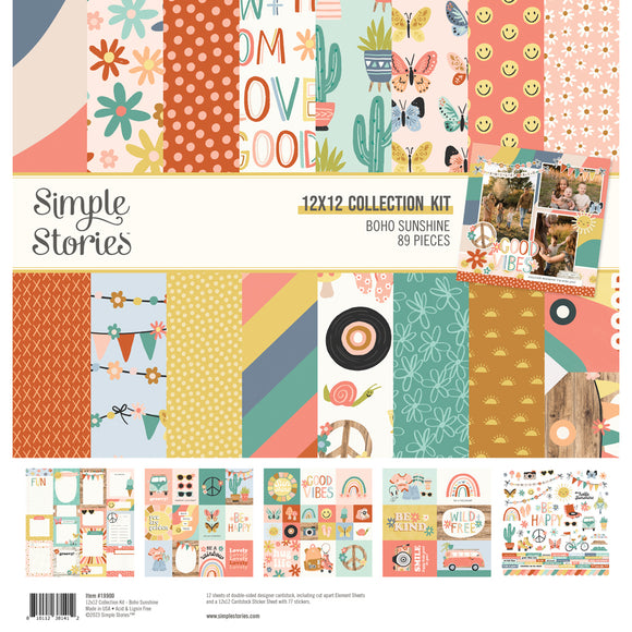 Simple Stories Collection Kit - Boho Sunshine