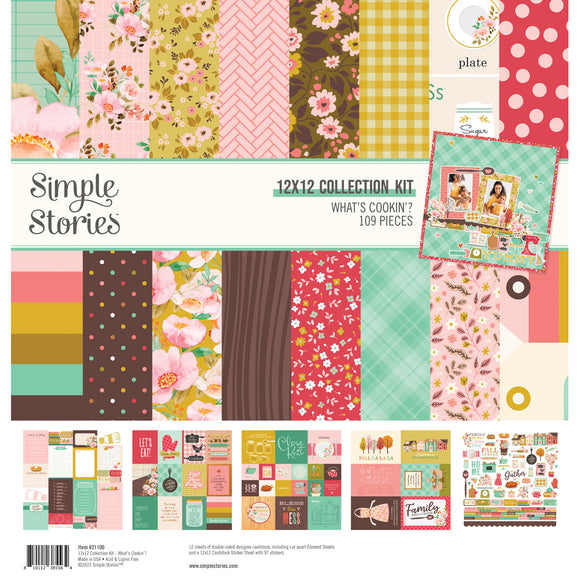 Simple Stories Collection Kit - What's Cookin'