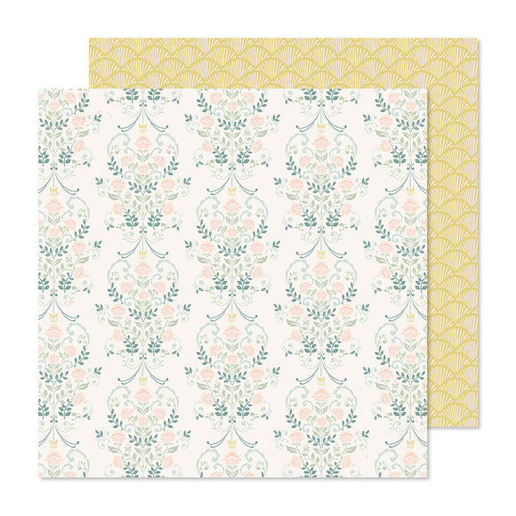 Crate Paper Papers - Gingham Garden - Nostalgia - 2 Sheets
