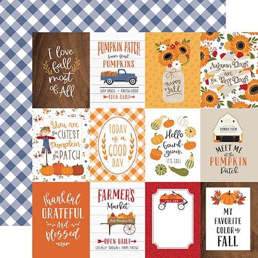 Echo Park Cut-Outs - Fall - 3x4 Journaling Cards