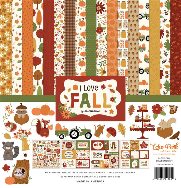 Echo Park Collection Kit - I Love Fall