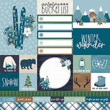 Echo Park Cut-Outs - Snowed In - Multi Journaling Cards