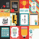 Echo Park Cut-Outs - Back to School - 3x4 Journaling Cards