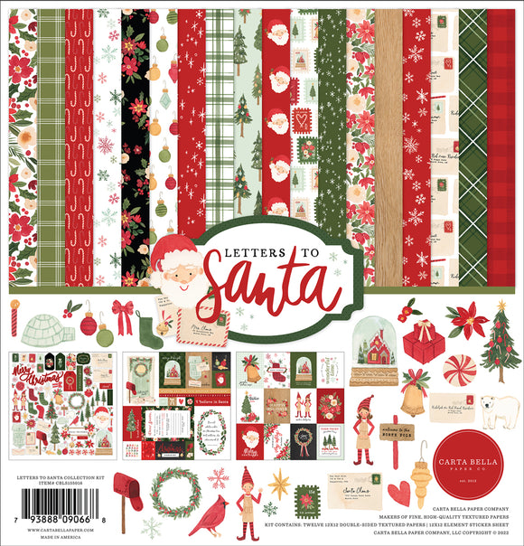 Carta Bella Collection Kit - Letters to Santa