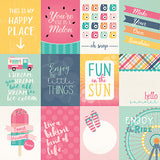 Echo Park Cut-Outs - Summer Dreams - 3x4 Journaling Cards
