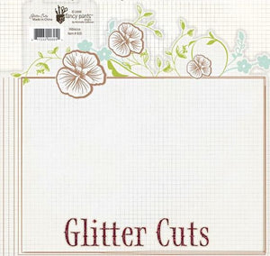 Fancy Pants Glitter Cut - Flower Frame Hibiscus