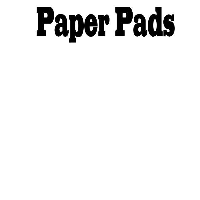 Paper Pads Scrapbooking for Less