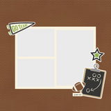 Simple Stories Die Cuts - Page Pieces - Sports - Football