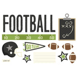 Simple Stories Die Cuts - Page Pieces - Sports - Football