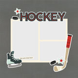 Simple Stories Die Cuts - Page Pieces - Sports - Hockey