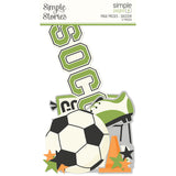 Simple Stories Die Cuts - Page Pieces - Sports - Soccer