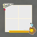 Simple Stories Die Cuts - Page Pieces - Sports - Softball