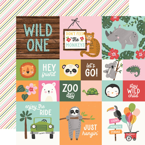 Simple Stories Cut-Outs - Into the Wild - 2x2/4x4 Elements