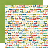 Simple Stories Papers - Say Cheese - Tomorrow At the Park - Zoom! Zoom! - 2 Sheets