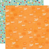 Simple Stories Papers - Say Cheese - Tomorrow At the Park - Blast 'Em! - 2 Sheets