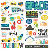 Simple Stories Foam Stickers - Say Cheese - Tomorrow At the Park