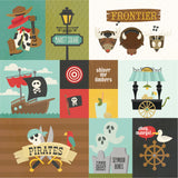 Simple Stories Cut-Outs - Say Cheese - Frontier At the Park - Elements B