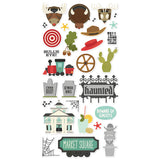 Simple Stories Foam Stickers - Say Cheese - Frontier At the Park