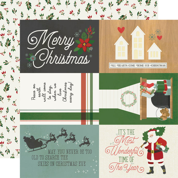 Simple Stories Cut-Outs - Hearth & Holiday - 4x6 Elements
