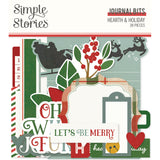 Simple Stories Bits & Pieces - Hearth & Holiday - Journaling Bits
