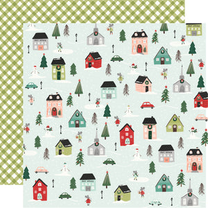 Simple Stories Papers - Baking Spirits Bright - Merry & Bright - 2 Sheets