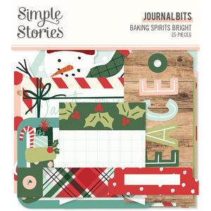 Simple Stories Bits & Pieces - Baking Spirits Bright - Journal Bits