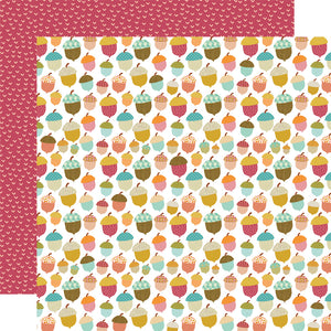 Simple Stories Papers - Harvest Market - Nuts About Fall - 2 Sheets