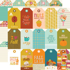 Simple Stories Cut-Outs - Harvest Market - Tags