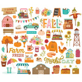 Simple Stories Bits & Pieces - Harvest Market - Icons