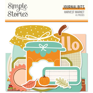 Simple Stories Bits & Pieces - Harvest Market - Journaling