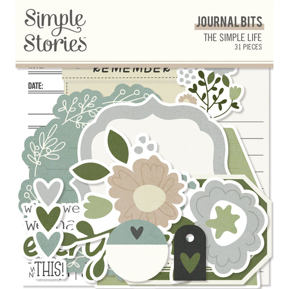 Simple Stories - S.V. Love Story collection Big Bits & Pieces Die-Cuts