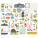 Simple Stories Bits & Pieces - Pet Shoppe - Pets - Icons