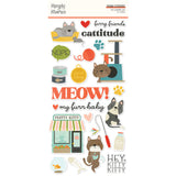 Simple Stories Foam Stickers - Pet Shoppe - Cat