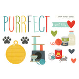 Simple Stories Die Cuts - Page Pieces - Pet Shoppe - Cat