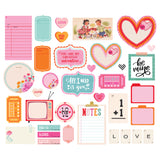 Simple Stories Bits & Pieces - Heart Eyes - Journal Bits