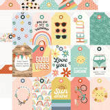 Simple Stories Cut-Outs - Boho Sunshine - Tag Elements