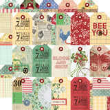 Simple Stories Cut-Outs - Simple Vintage - Berry Fields - Tag Elements