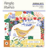 Simple Stories Die Cuts - Bits & Pieces - The Little Things - Journal Bits