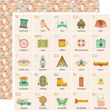 Simple Stories Papers - Trail Mix - Field Notes - 2 Sheets