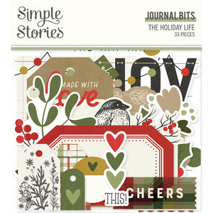 Simple Stories Bits & Pieces - The Holiday Life - Journaling