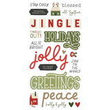 Simple Stories Foam Stickers - The Holiday Life