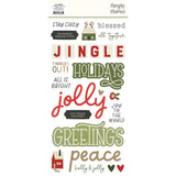 Simple Stories Foam Stickers - The Holiday Life