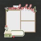 Simple Stories Die Cuts - Page Pieces - The Holiday Life