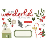 Simple Stories Die Cuts - Page Pieces - The Holiday Life