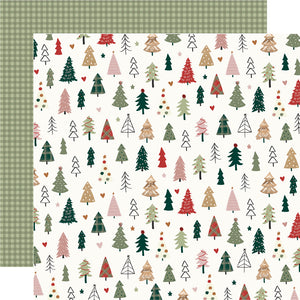 Simple Stories Papers - Boho Christmas - Holly Jolly Vibes - 2 Sheets