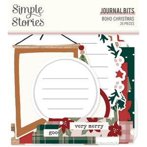 Simple Stories Bits & Pieces - Boho Christmas - Journaling