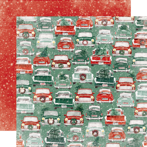 Simple Stories Papers - Simple Vintage - 'Tis the Season - Make It Merry - 2 Sheets