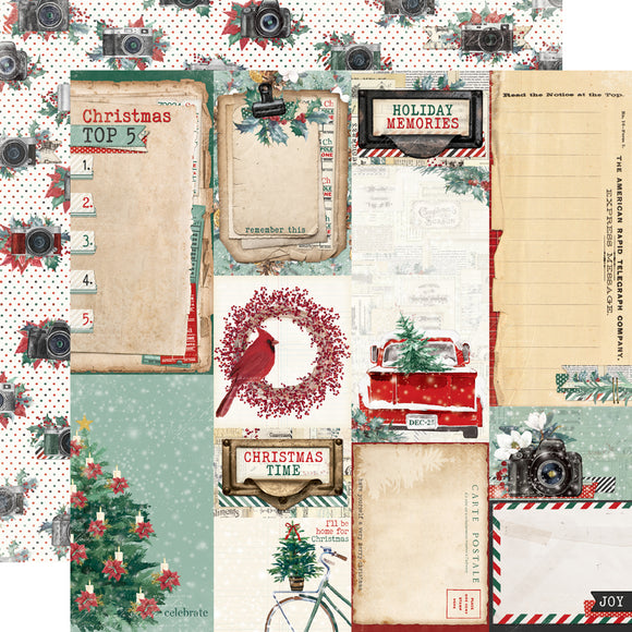 Simple Stories Cut-Outs - Simple Vintage - 'Tis the Season - Journal Elements