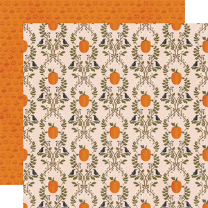 Simple Stories Papers - Faboolous - Hello, Pumpkin - 2 Sheets