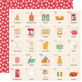 Simple Stories Papers - What's Cookin' - Dine In - 2 Sheets